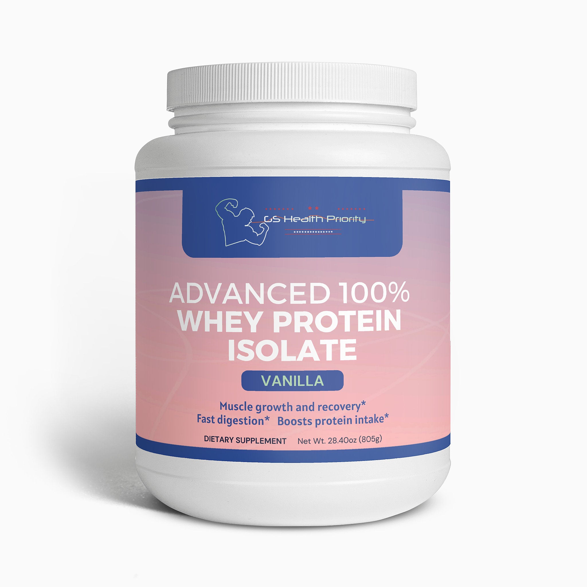 Advanced 100% Whey Protein Isolate (Vanilla)