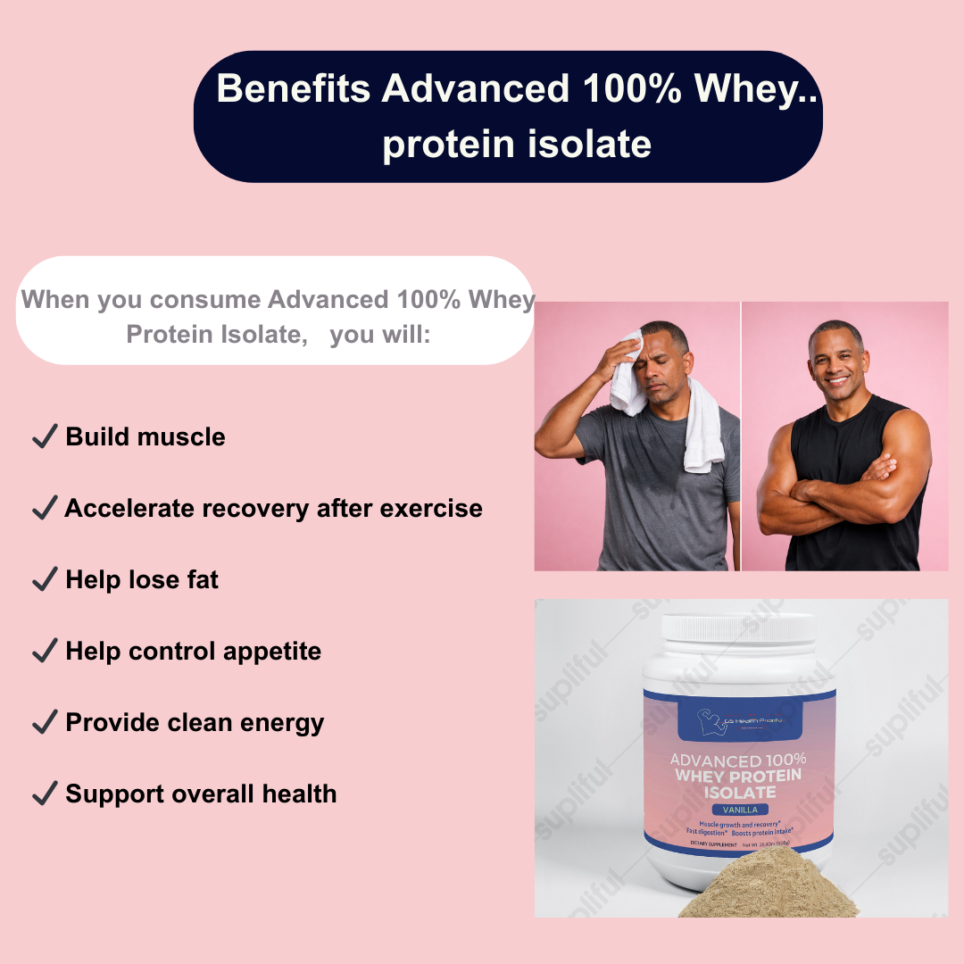 Advanced 100% Whey Protein Isolate (Vanilla)
