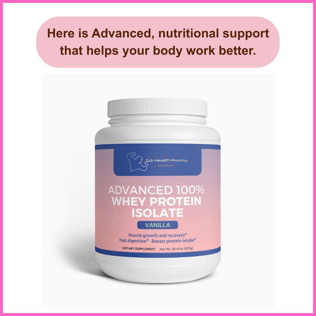 Advanced 100% Whey Protein Isolate (Vanilla)